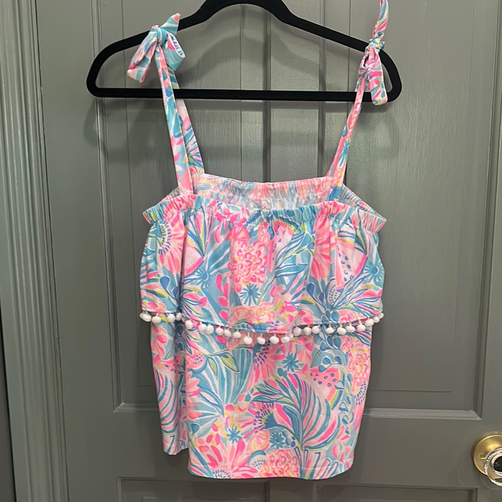 Colorful Kids' Floral Top